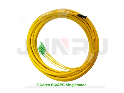 12-ytiminen SC/PC 900 µm Bundle Fan-out -kuituoptinen pigtail